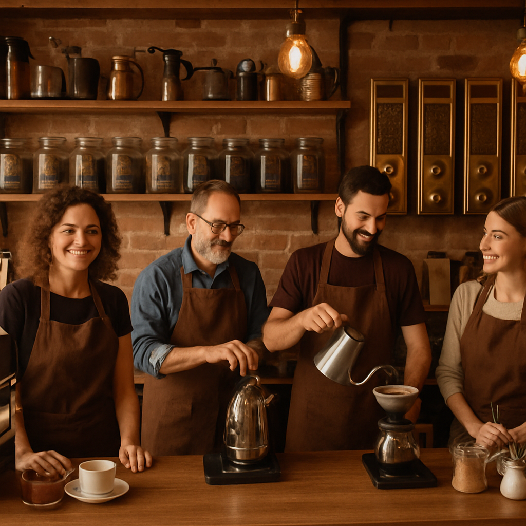 Nuestra tienda de café